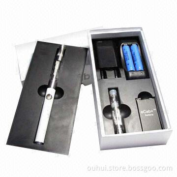 Electronic Cigarette Starter Kit with Stainless Steel Drip Tip